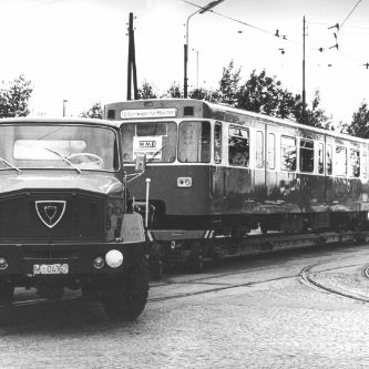 Erster U-Bahnwagen 1967