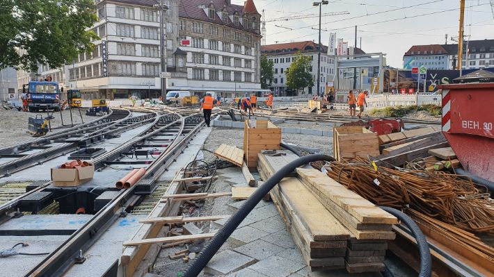 Jahresvorschau 2023: Baustellen bei Tram und U-Bahn