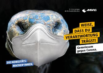 Kampagne: Bitte FFP2-Maske tragen | Schildkröte