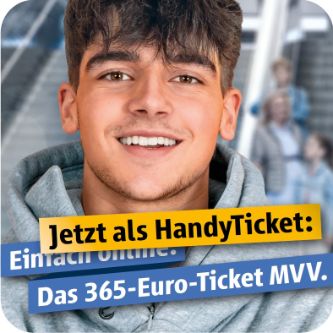 365-Euro-Ticket MVV als HandyTicket