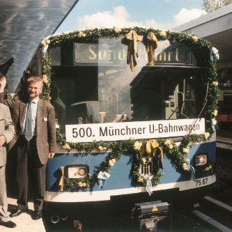 500. U-Bahn-Zug