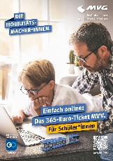 Plakat 2: Das 365-Euro-Ticket – ganz einfach online bestellen