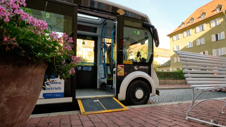 Flexible Elektro-Kleinbusse