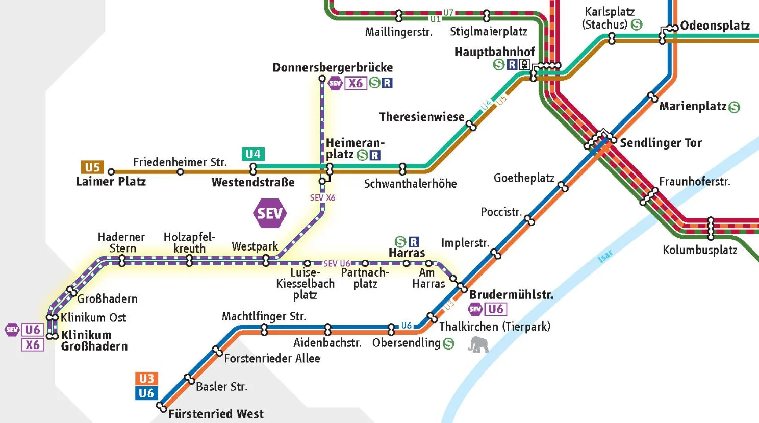 Ausschnitt Netzplan