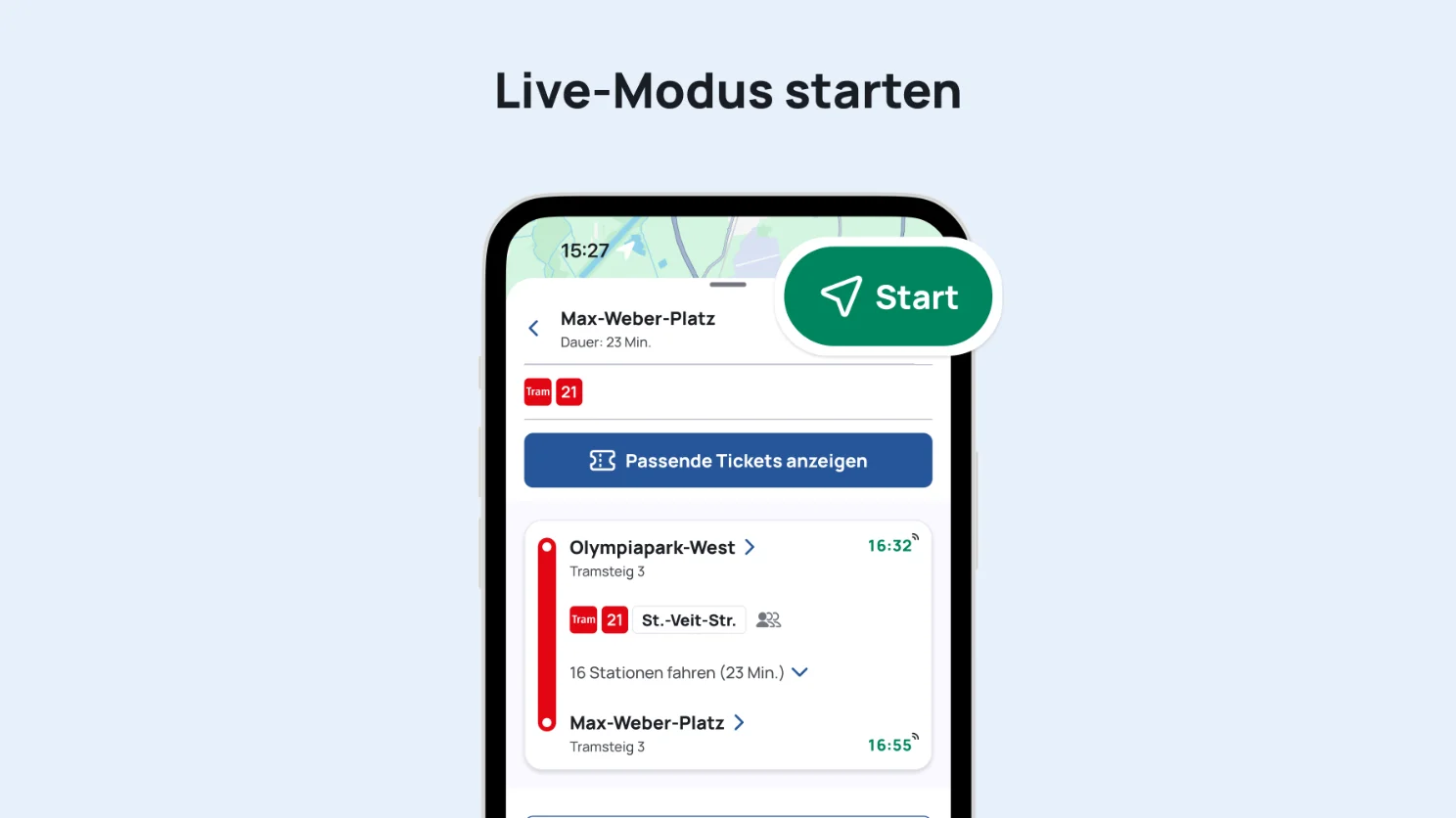 Live-Modus starten