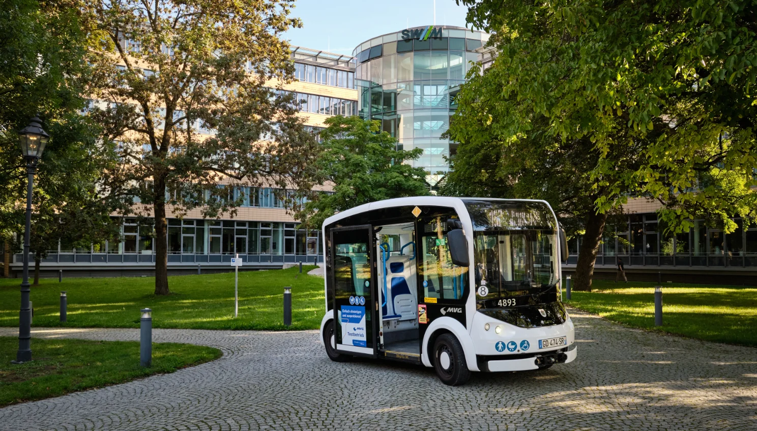 Platz für maximal zehn Fahrgäste