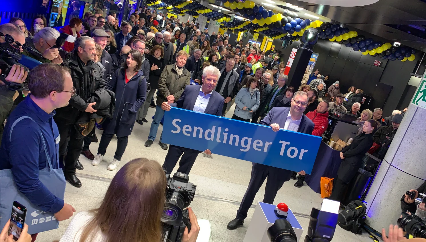 Der Bahnhof Sendlinger Tor wird zu einem modernen Knotenpunkt der Münchner U-Bahn umgebaut. 